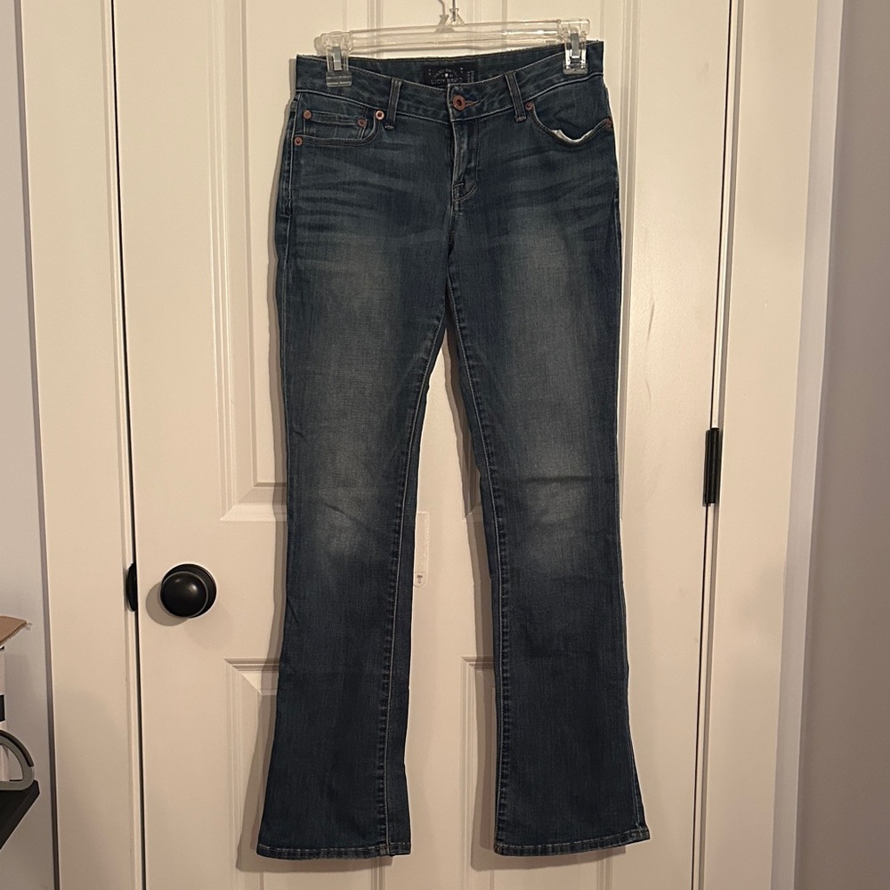 Lucky Brand Lolita Boot Blue Jeans